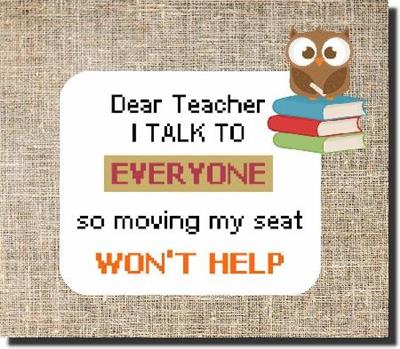 Dear Teacher